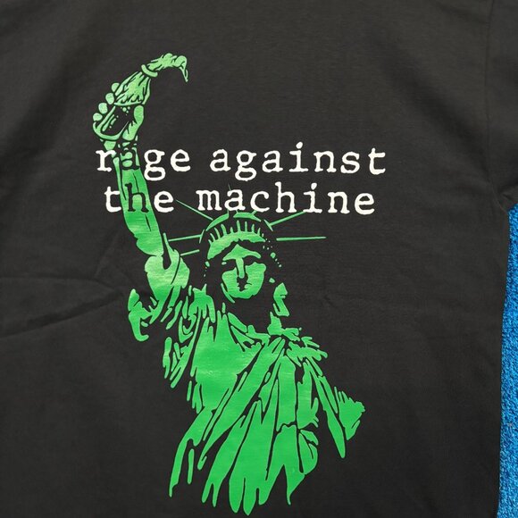 Rage Against The Machine Lady Liberty Heavy Metal Band T-Shirt Large - Picture 2 of 4